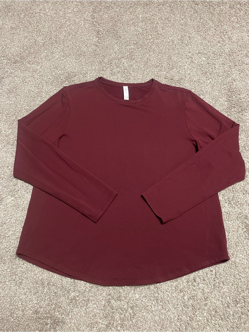 Lululemon Love Modal Fleece Long Sleeve Shirt Women’s Size 12